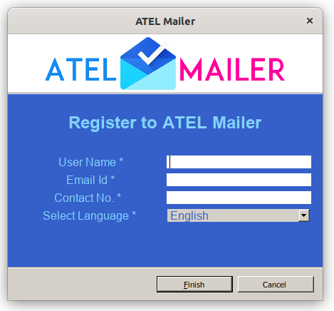 Register AtelMailer